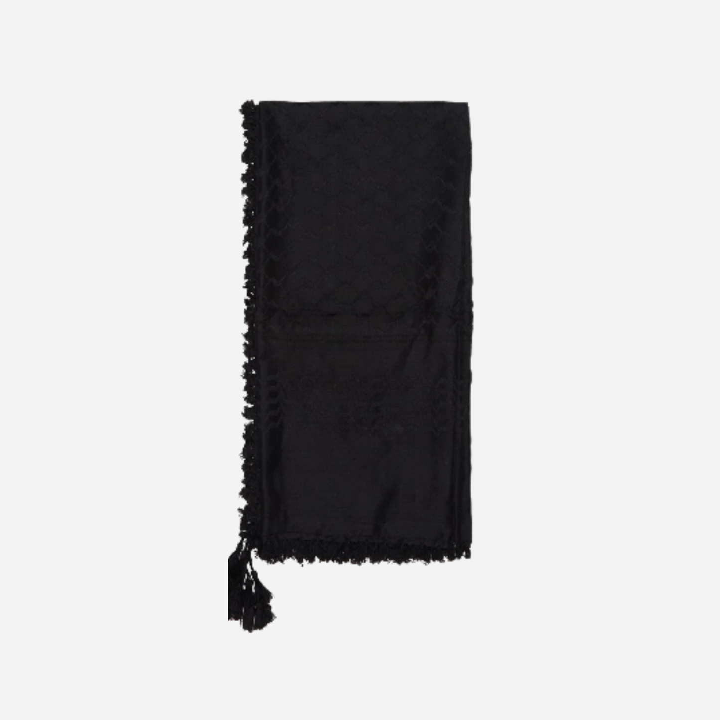 All Black Keffiyeh Scarf