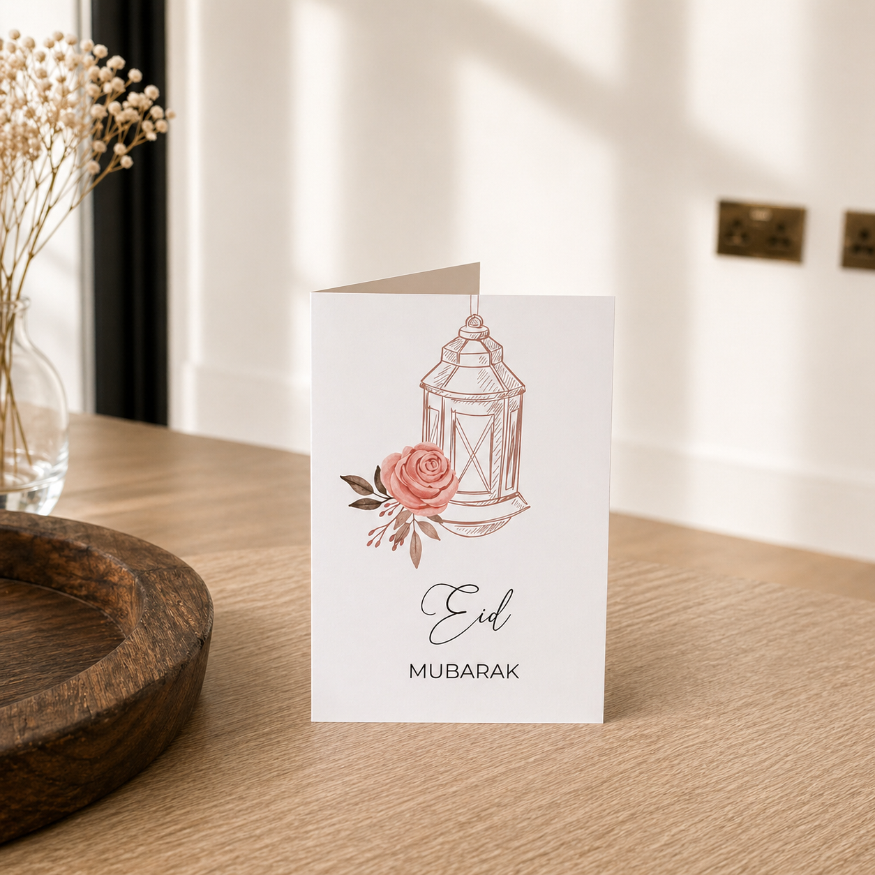 Luxury Eid Mubarak Greeting Cards Set