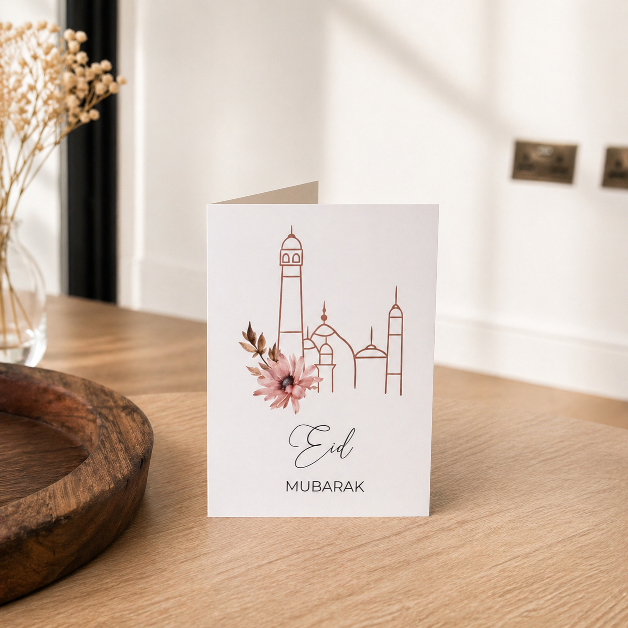Luxury Eid Mubarak Greeting Cards Set