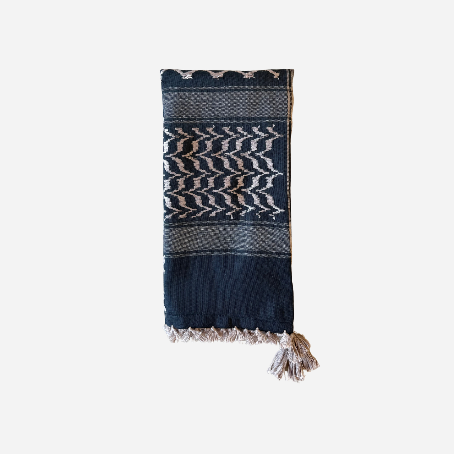 Black & Desert Sand Keffiyeh Scarf