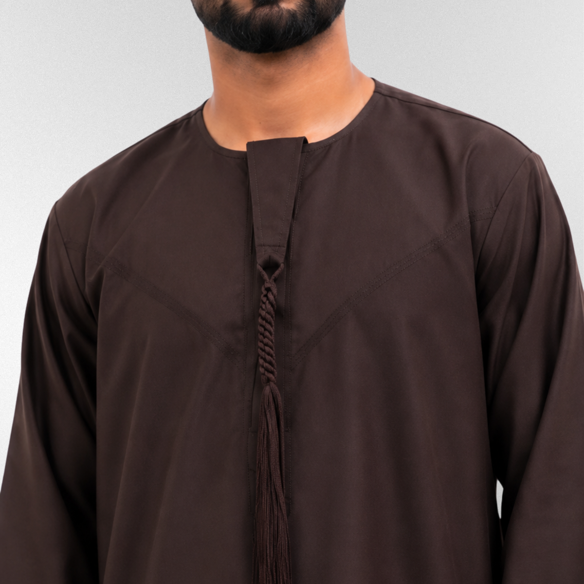 Espresso Brown - Men’s Classic Emirati Thobe
