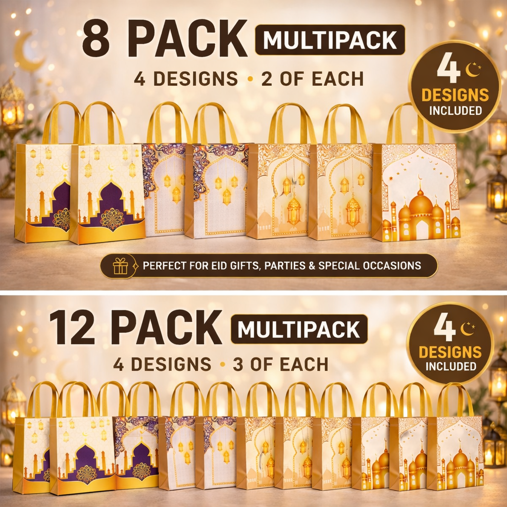 Eid Gift Bags | Reusable Durable Non-Woven