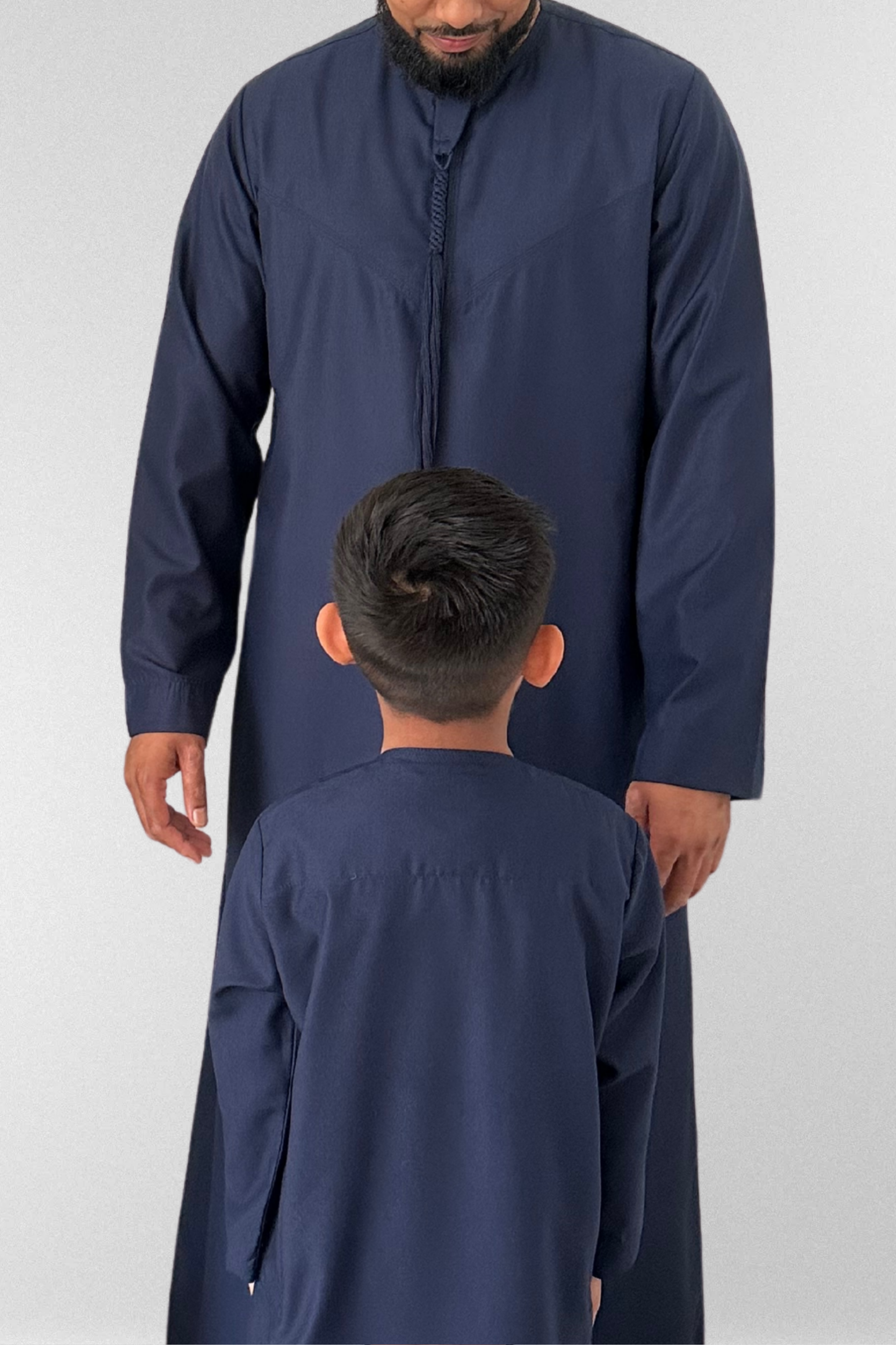 Navy Blue - Kids Classic Emirati Thobe