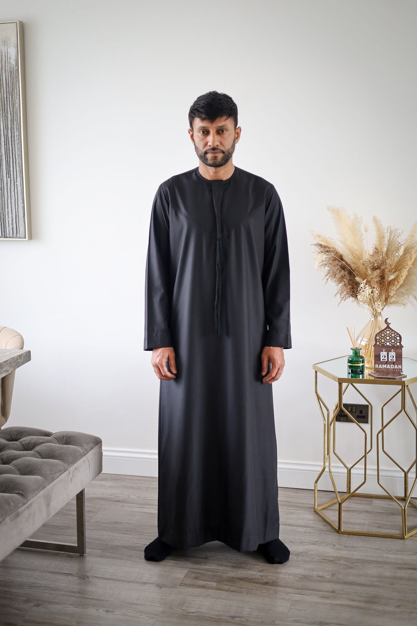 Black - Men’s Classic Emirati Thobe