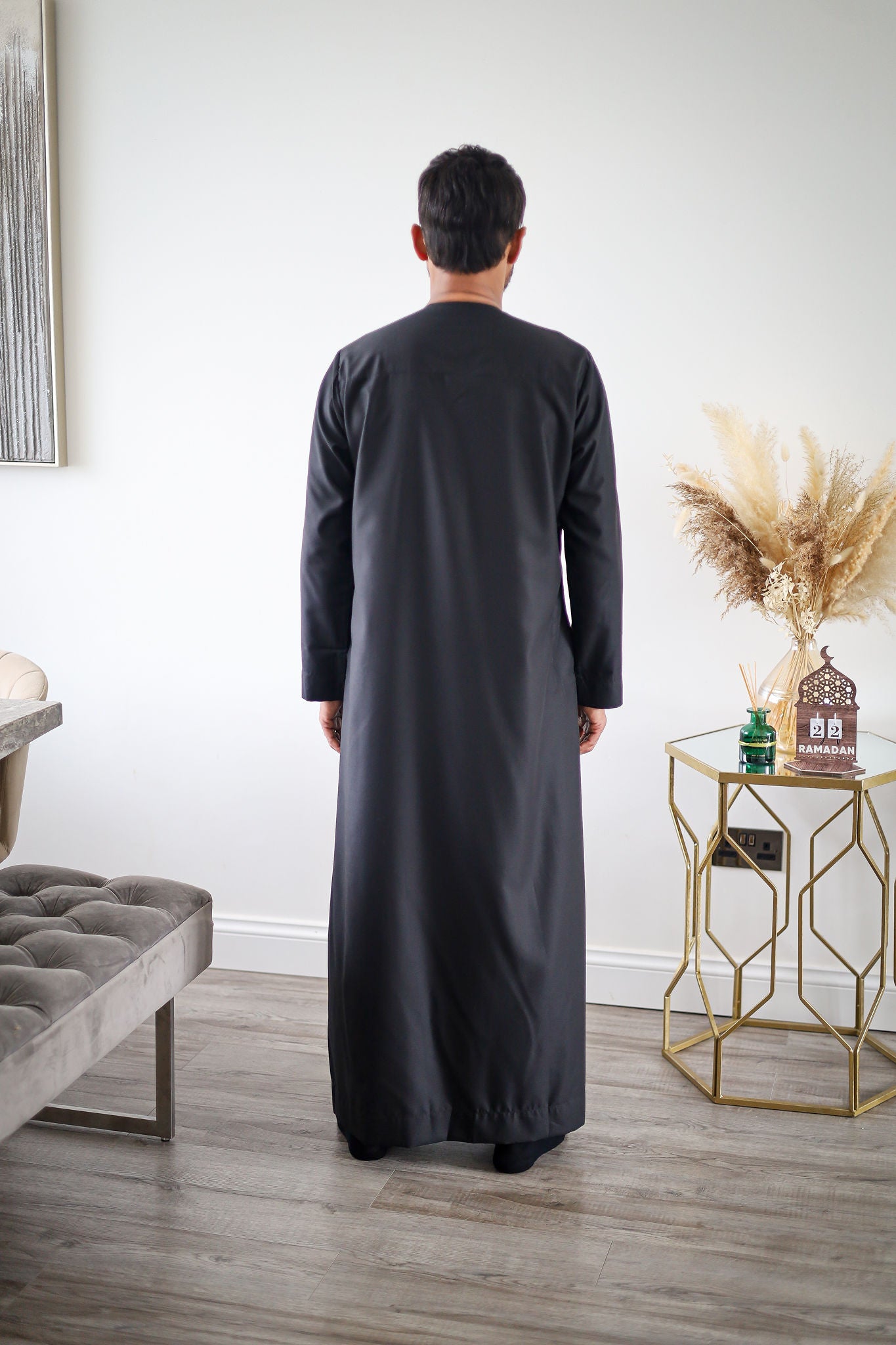 Black - Men’s Classic Emirati Thobe