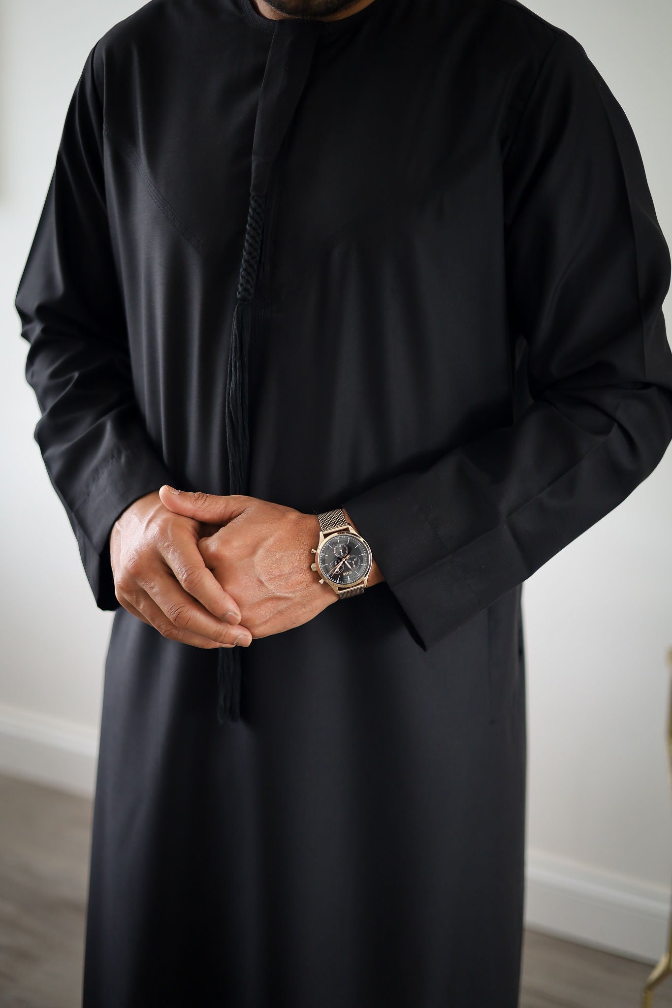 Black - Men’s Classic Emirati Thobe