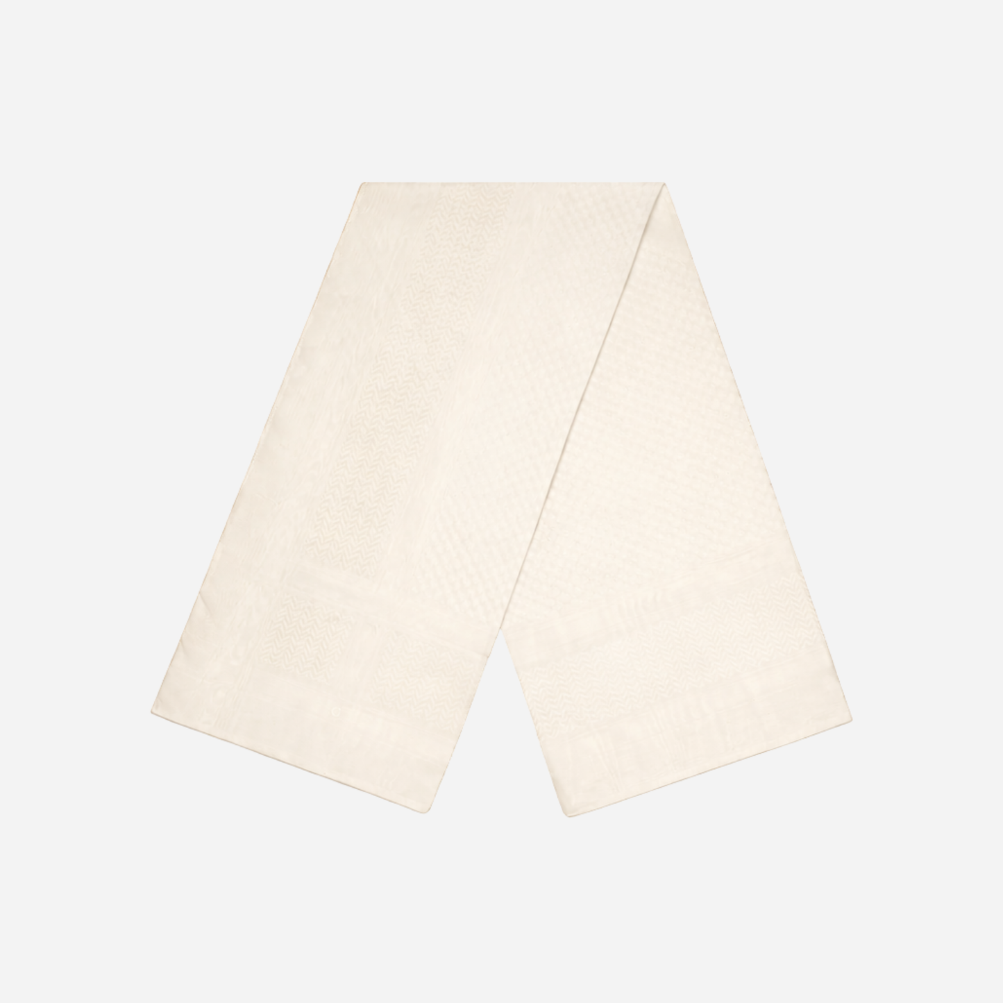 Cream Shemagh Scarf